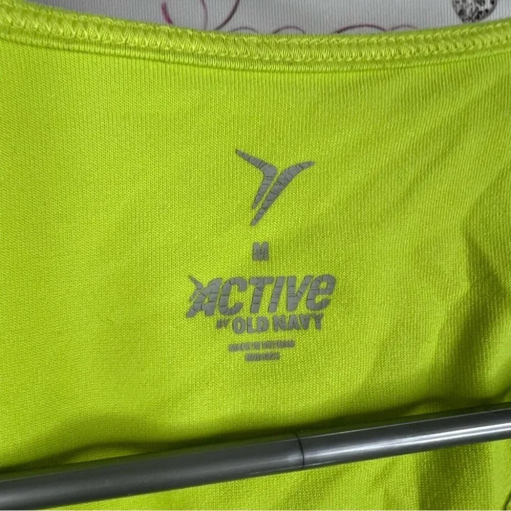 Oldnavy active tank top neon bright green Vibrant Yellow Women's Tank Top